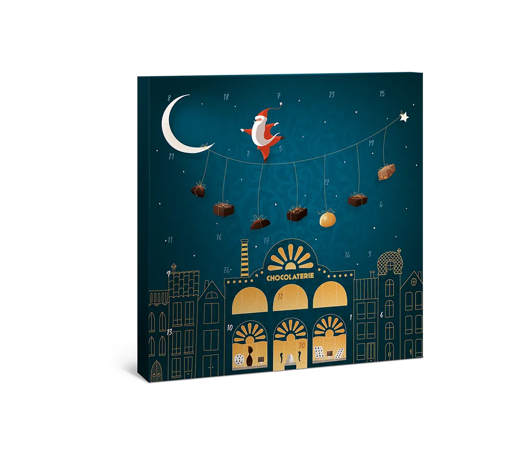 KIT 10 CALENDRIERS AVENT BONBON DE NOEL