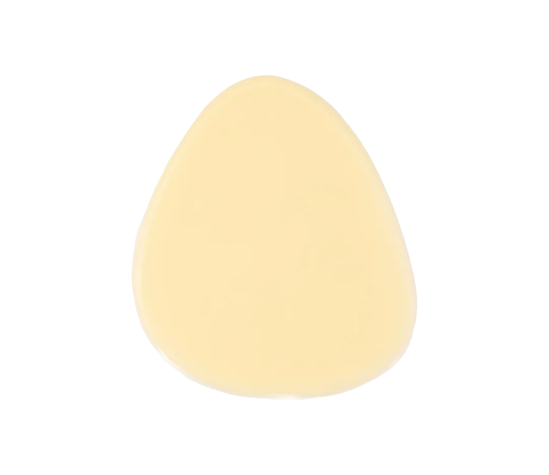 Mini embout de bûche en chocolat blanc x104