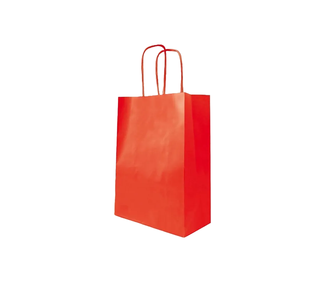 10 sacs cabas rouges
