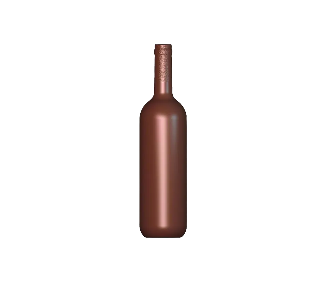 Moule chocolat bouteille de vin