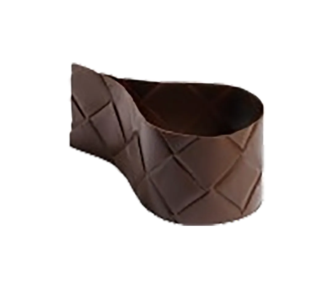 Décor chocolat noir Teardrop bambou