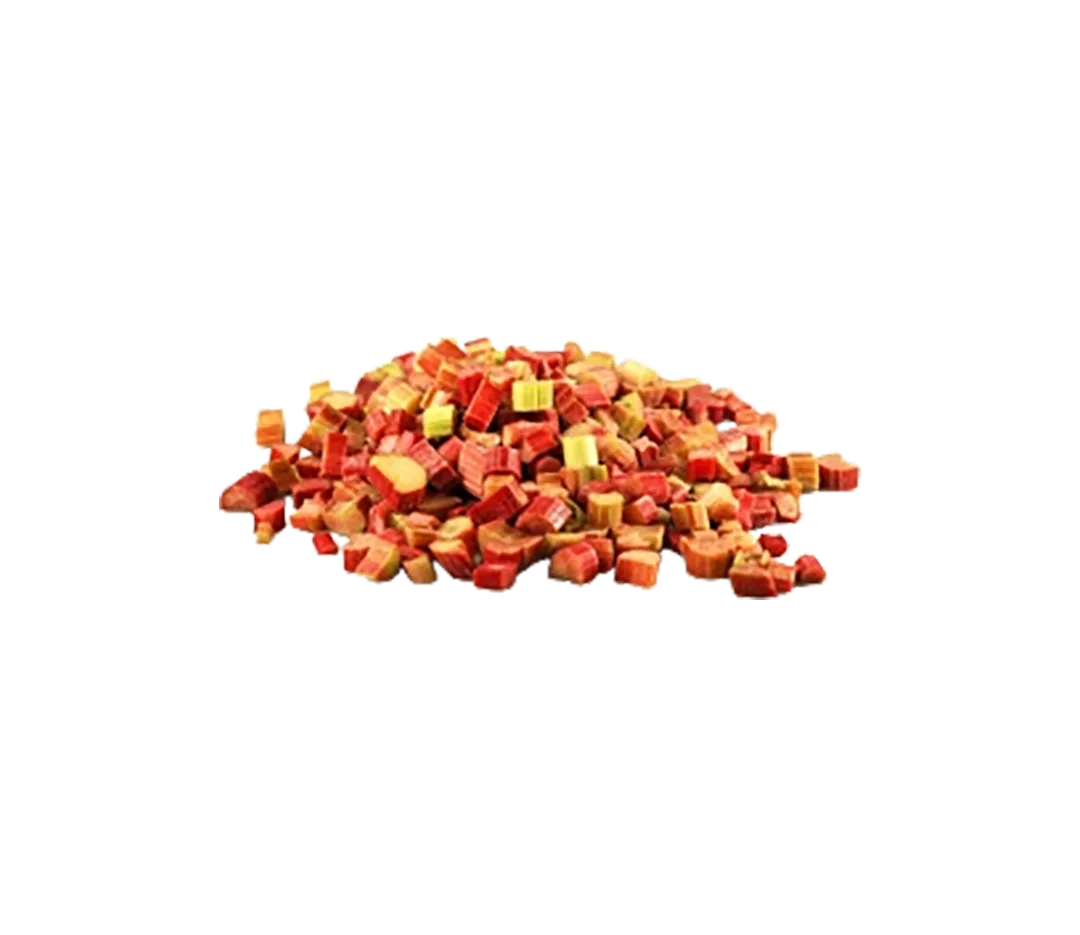 Rhubarbe rouge surgelée IQF - 10kg