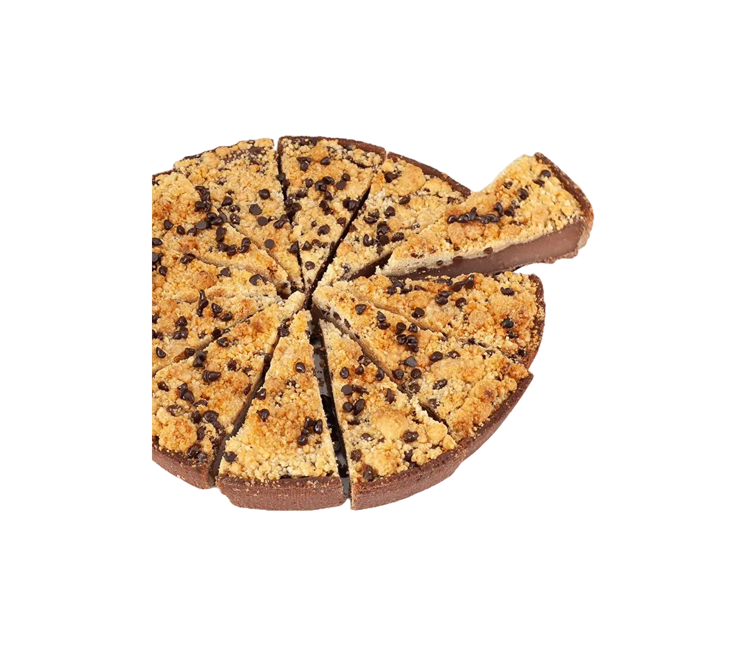 Flan choco cookies x4