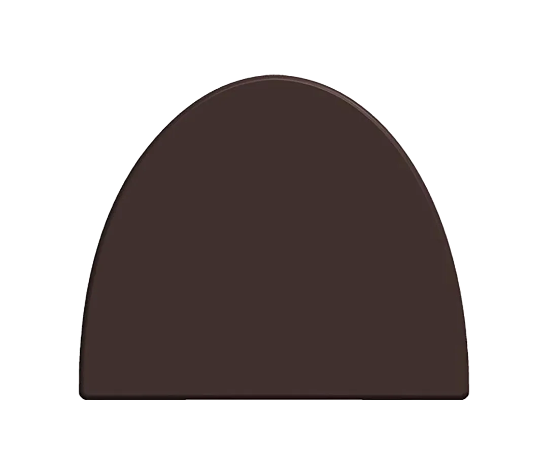 Plaque pour embout de bûches