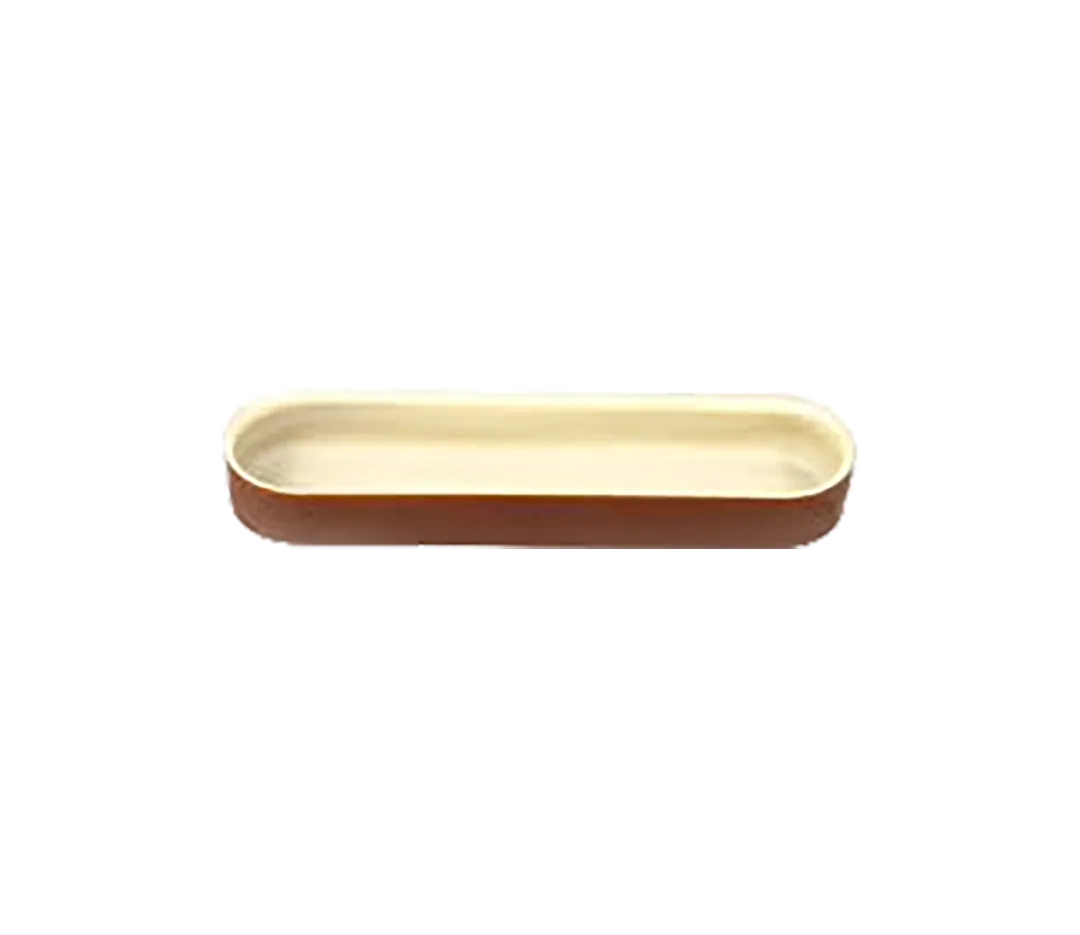 Décor éclair chocolat blanc/lait x 60