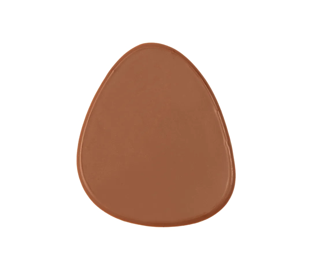 Embout pour bûches chocolat au lait x52