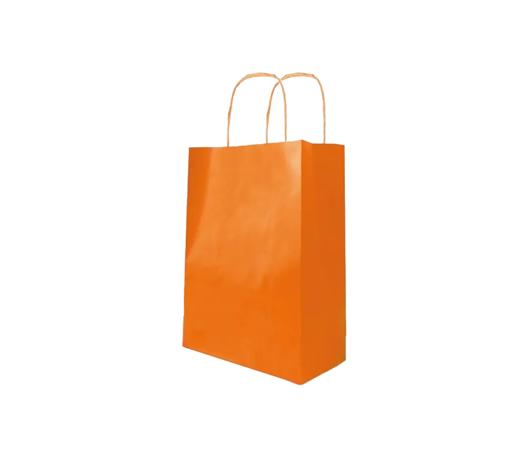 10 sacs cabas oranges