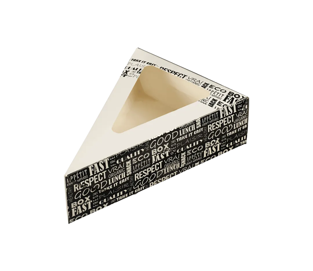 Boite sandwich triangle x25
