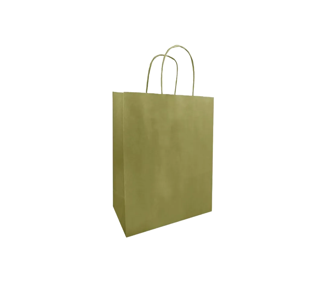 10 Sacs cabas vert kaki