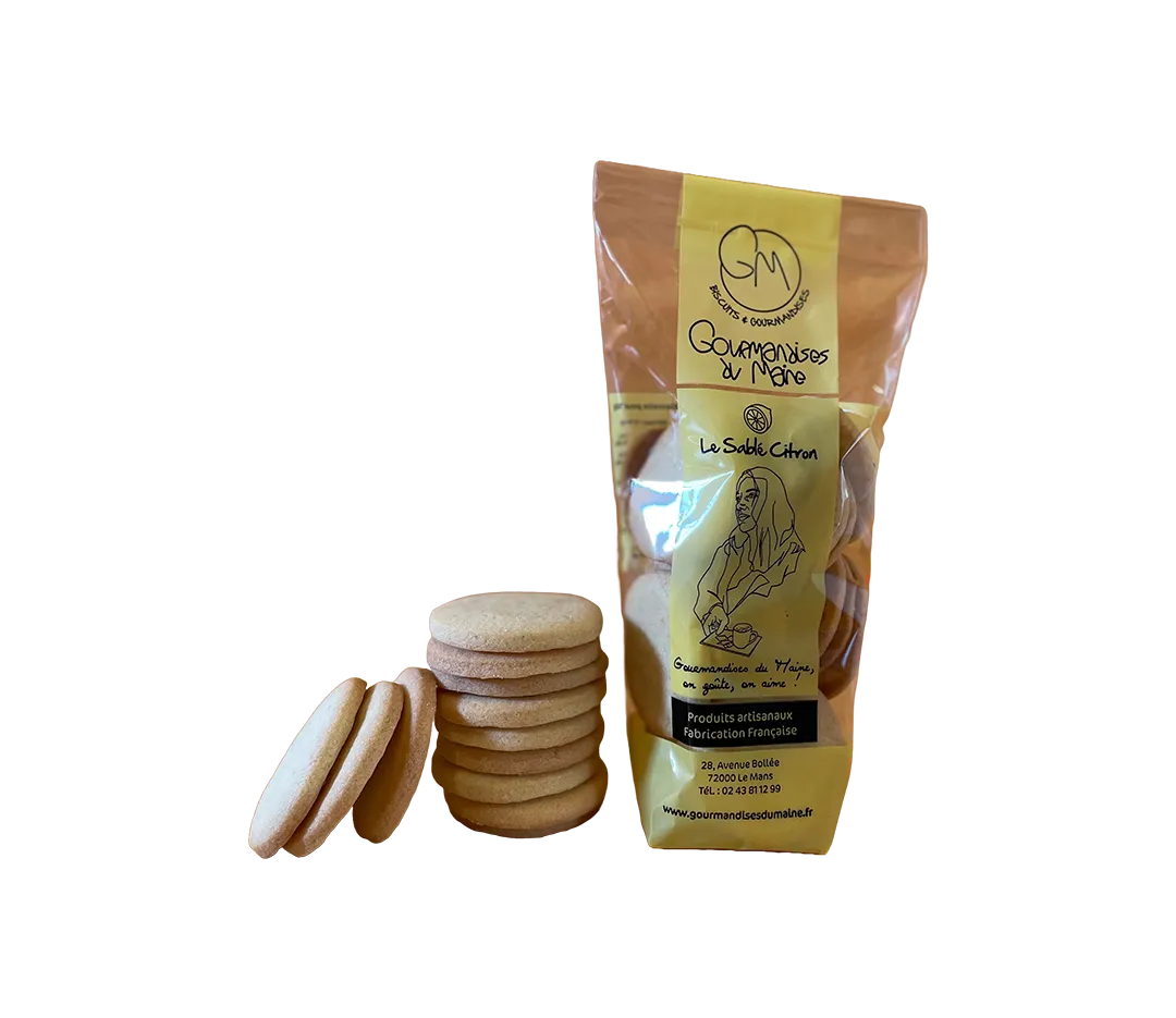 Biscuit sablés au citron 180g
