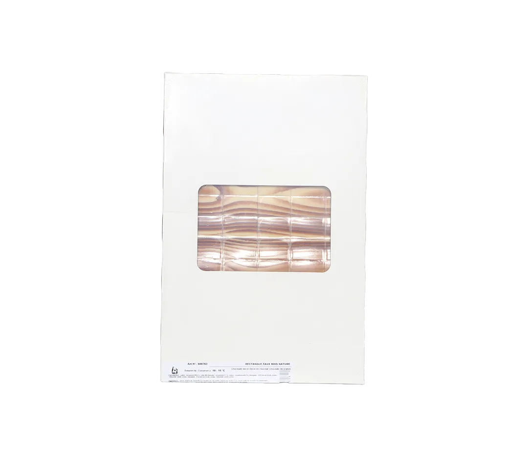 Rectangle Faux bois - x325