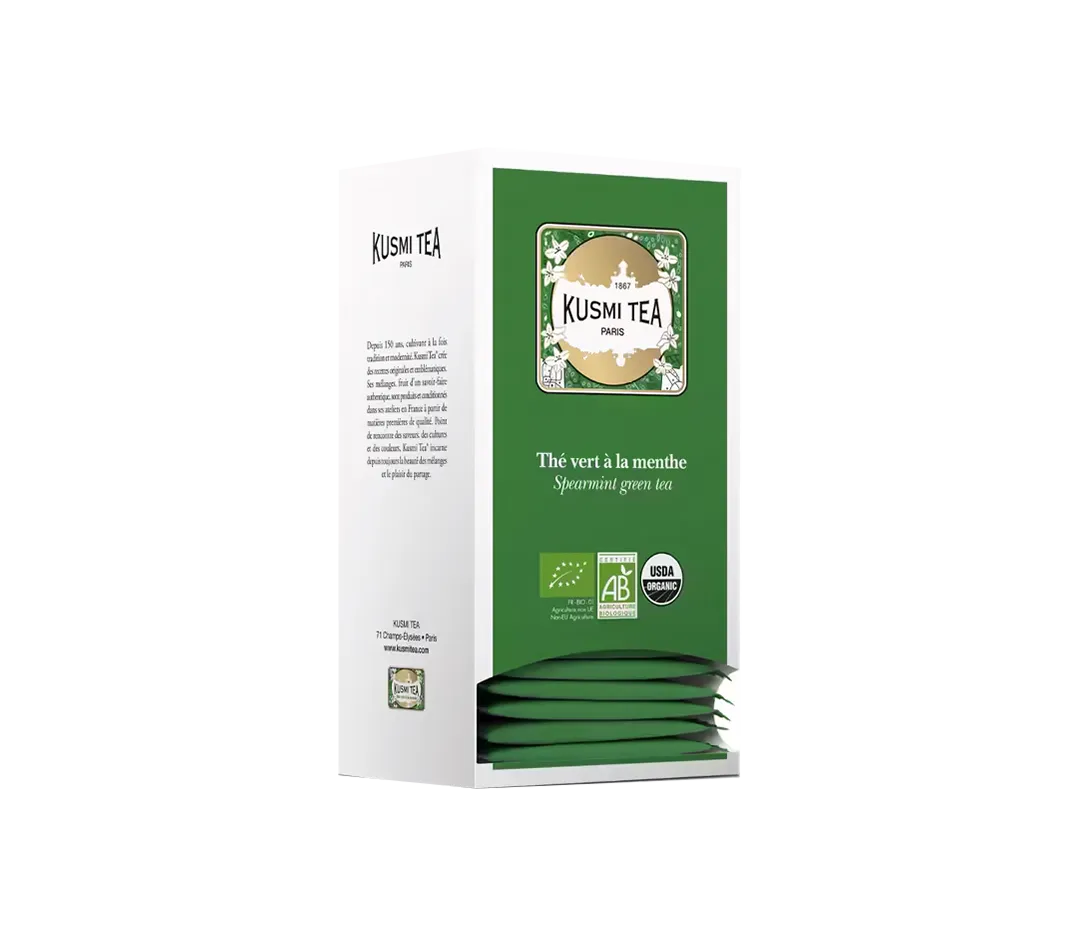 Thé vert à la menthe - 25 sachets
