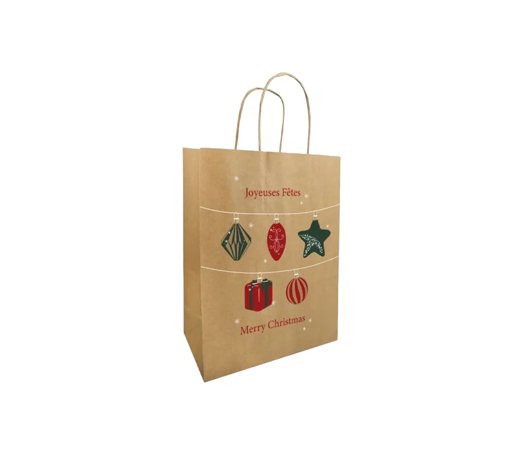 Sacs cabas parure Noël 50 unités