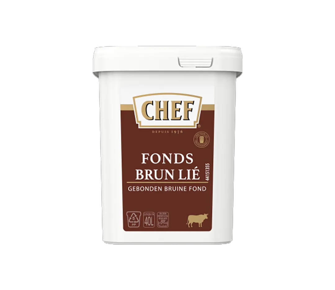 Fond brun lié - 600g