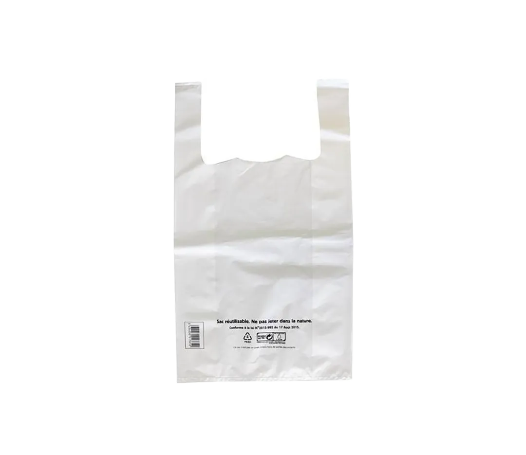 Sacs bretelles blancs - x50