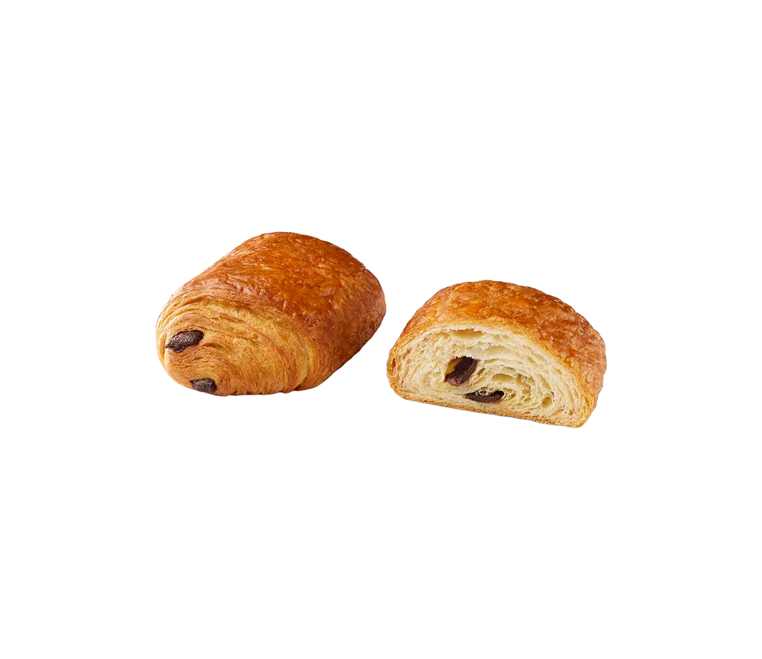 Pain au chocolat pré doré - x159