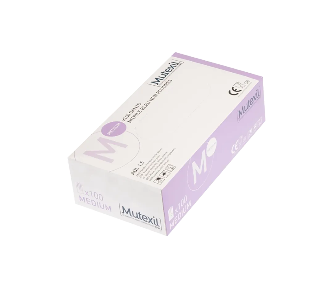 Boite de gant non poudré taille M x100