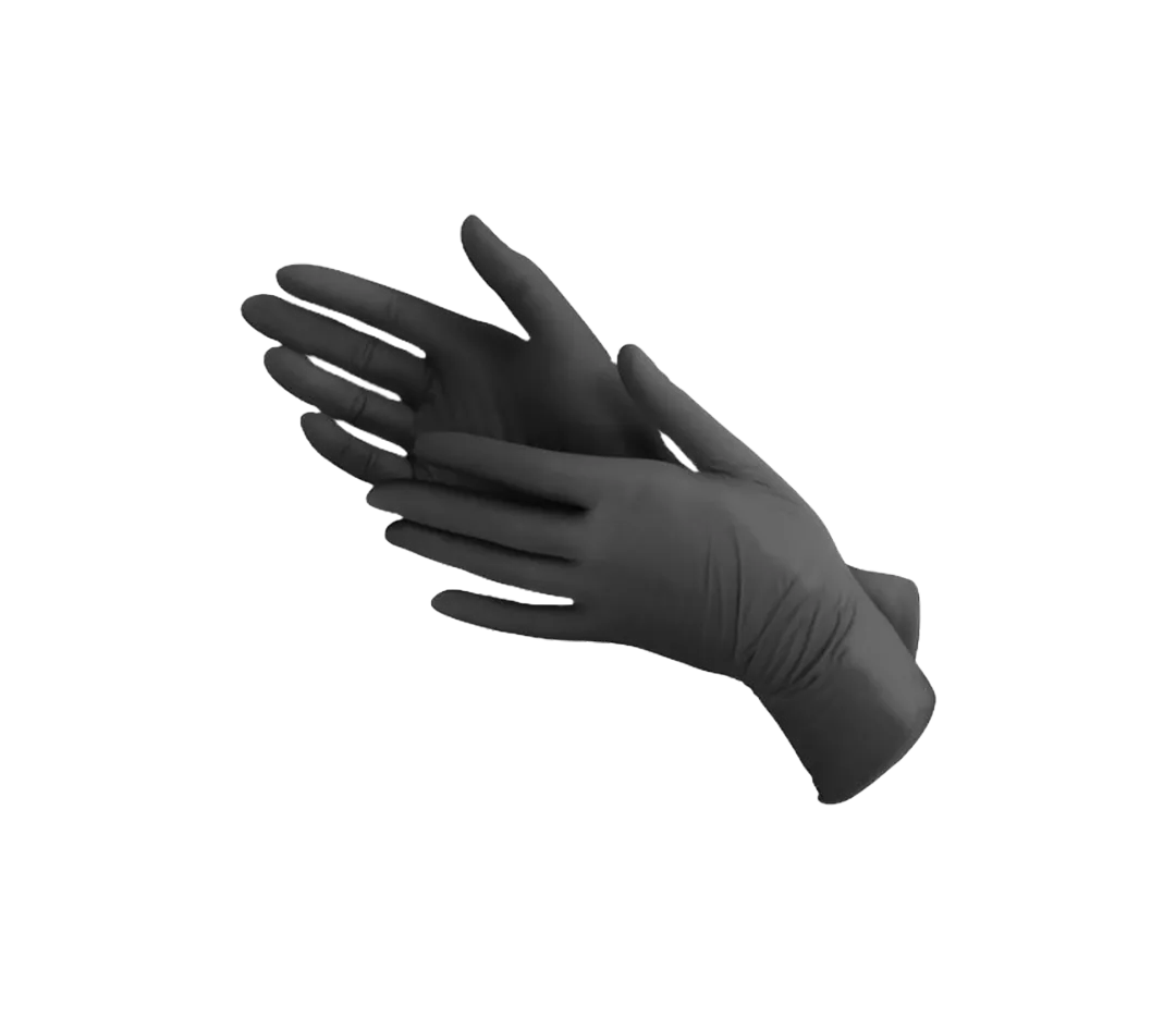 Gant nitrile noir petit 6/7