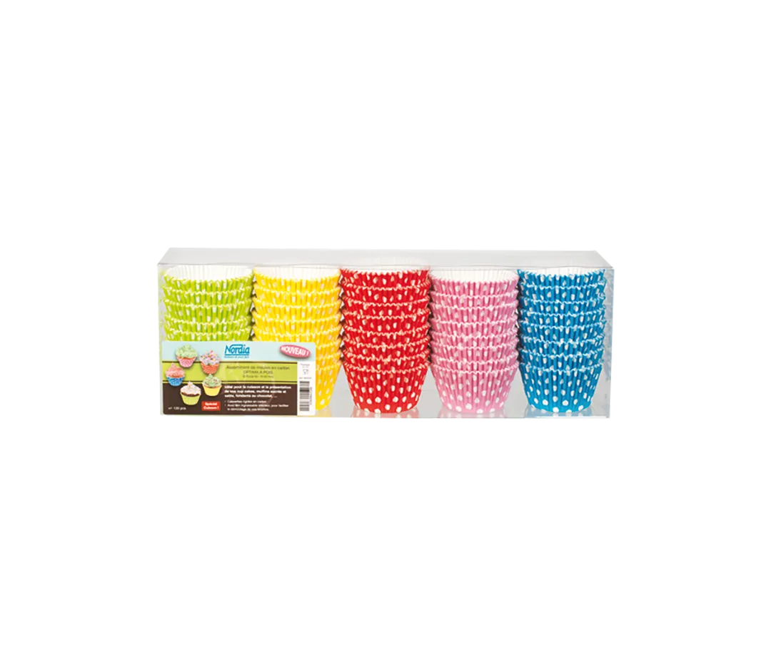 Assortiment Optima à pois - x120