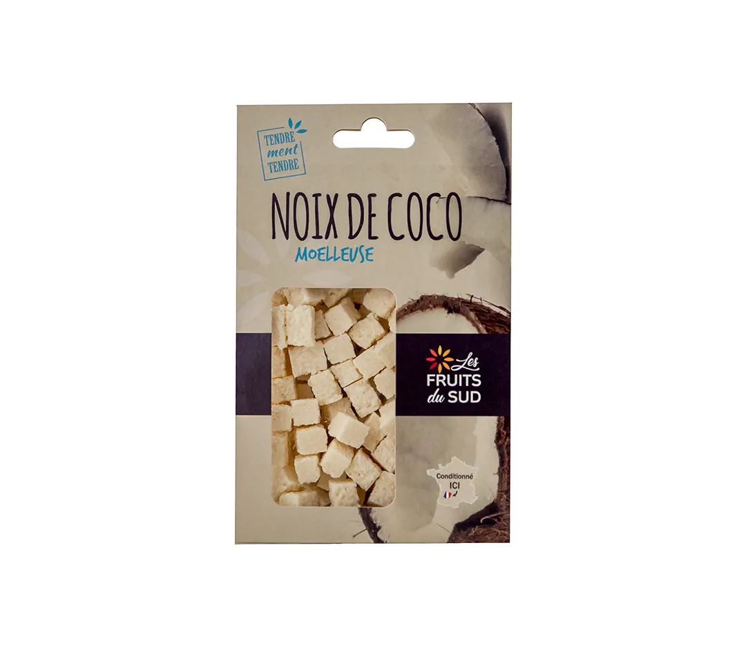 Barquette de cube de coco - 150g