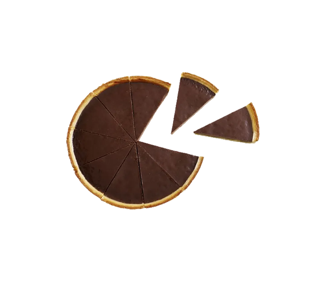 Tarte au chocolat 750g x10