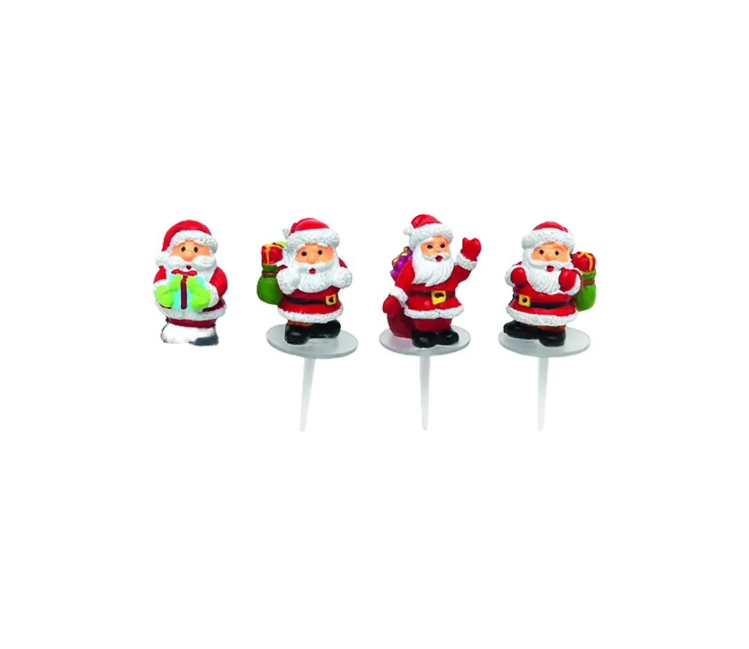 Sujet père noël tradition - boite de 48
