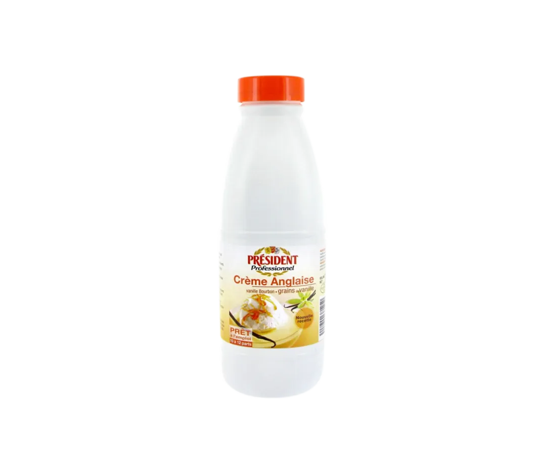Crème anglaise Président Vanille - 1L