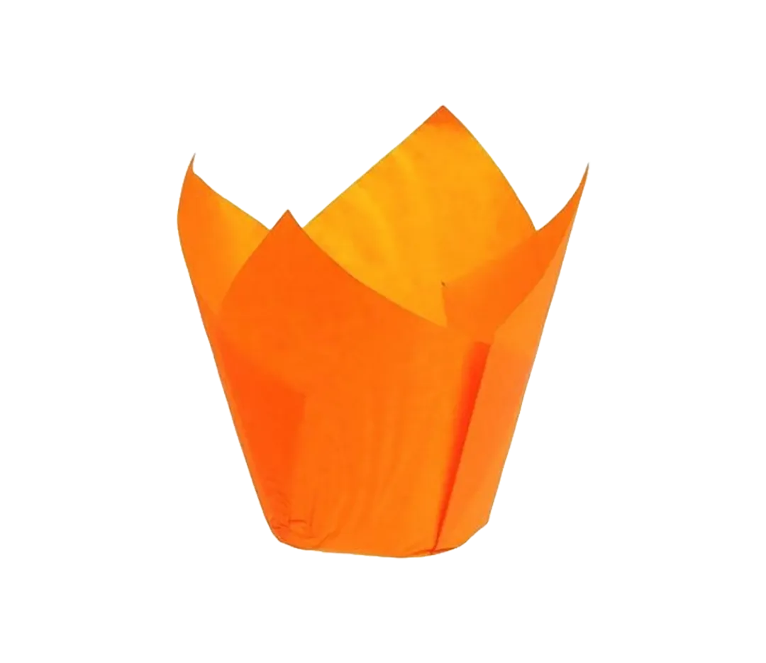 Caissette Tulipcup orange - x200