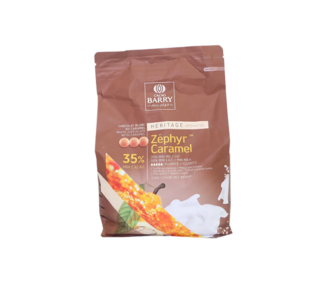 Chocolat Zéphyr Caramel - 2,5kg