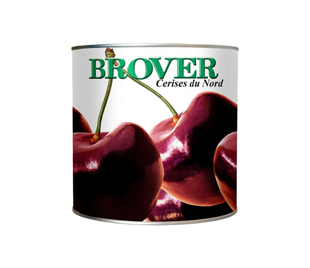 Cerises du nord sirop boite