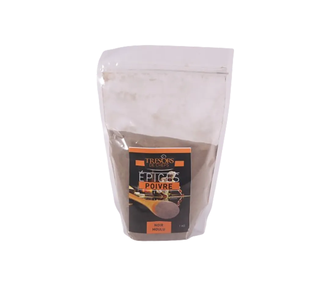 Poivre noir moulu - 1kg