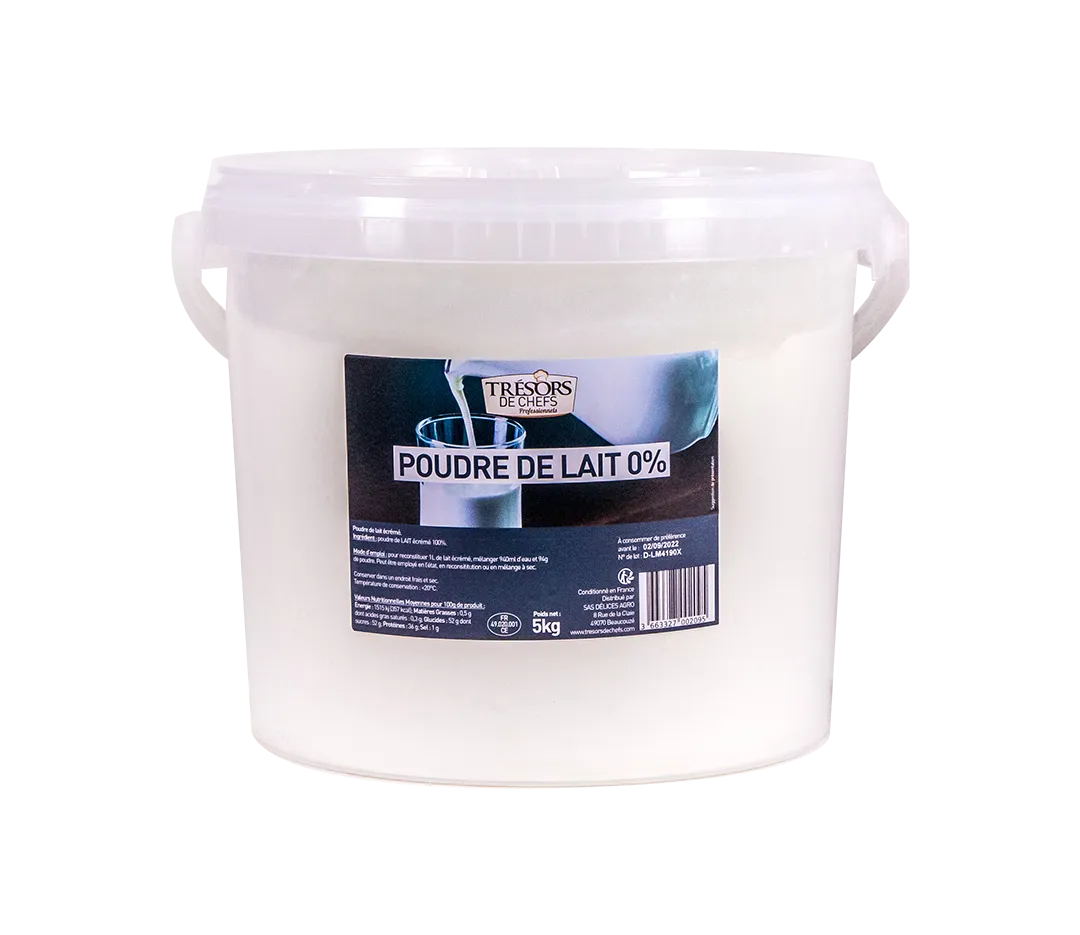 Poudre de lait écrémé 0% - 5kg