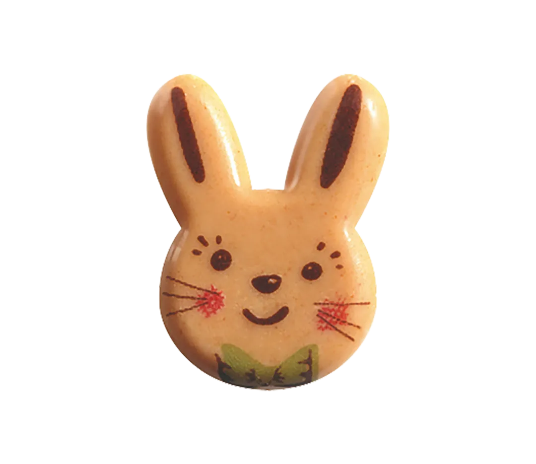 Petites têtes de lapin CBC 2 designs