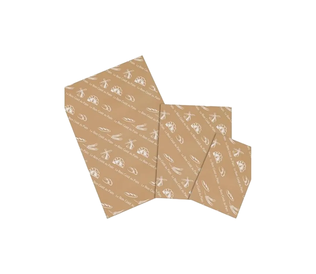 Papier mousseline brun