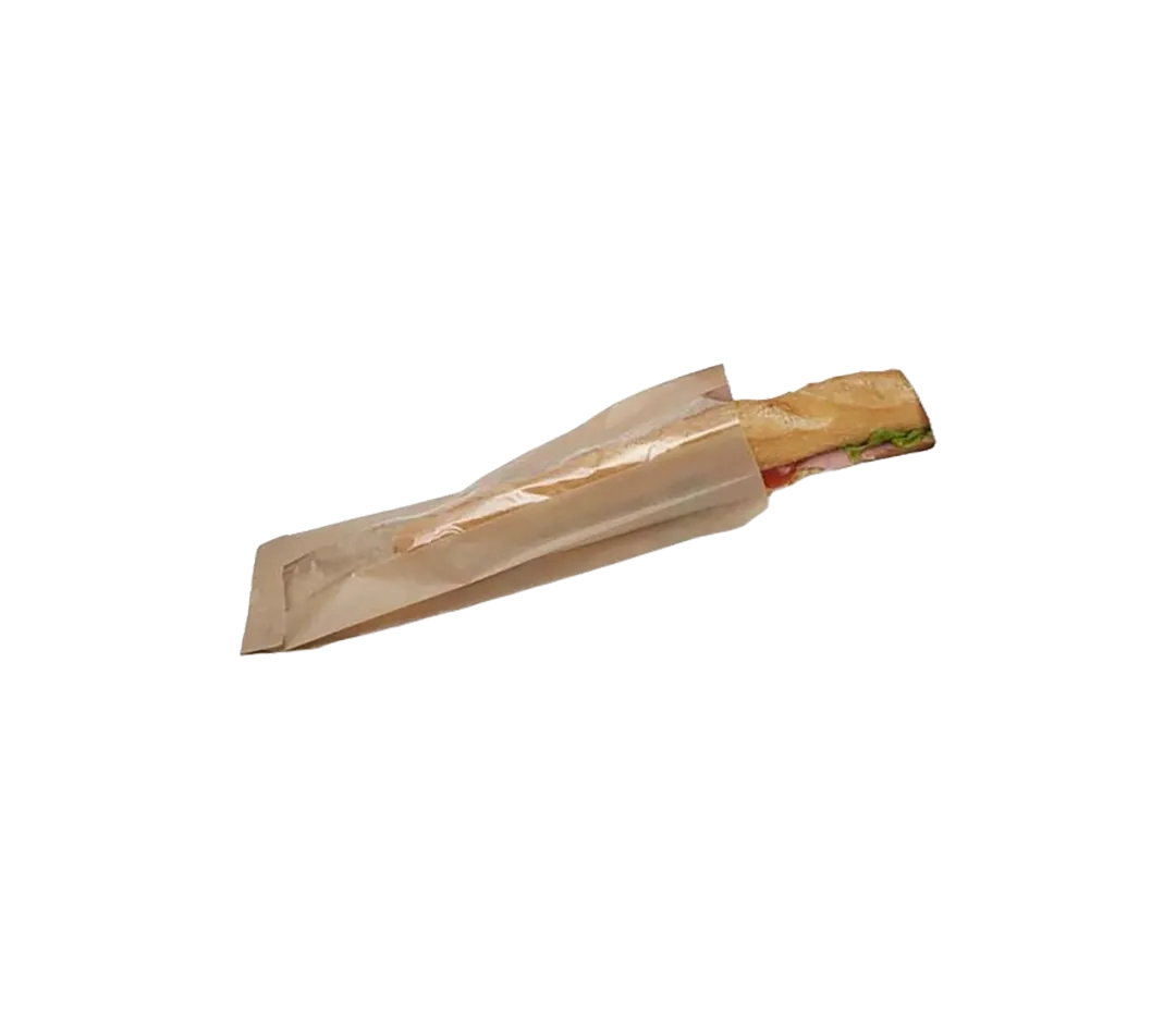 Sacs sandwich kraft fenêtre