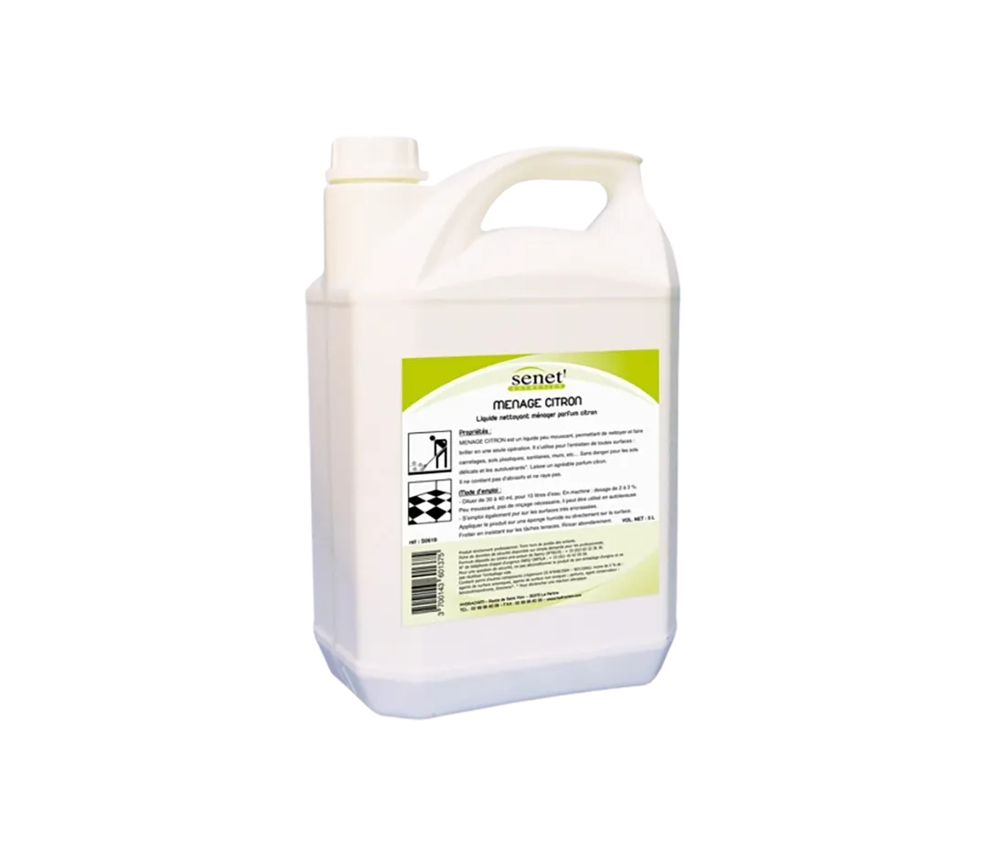 NETT SOL MENAGER CITRON-SENET 5L CPR