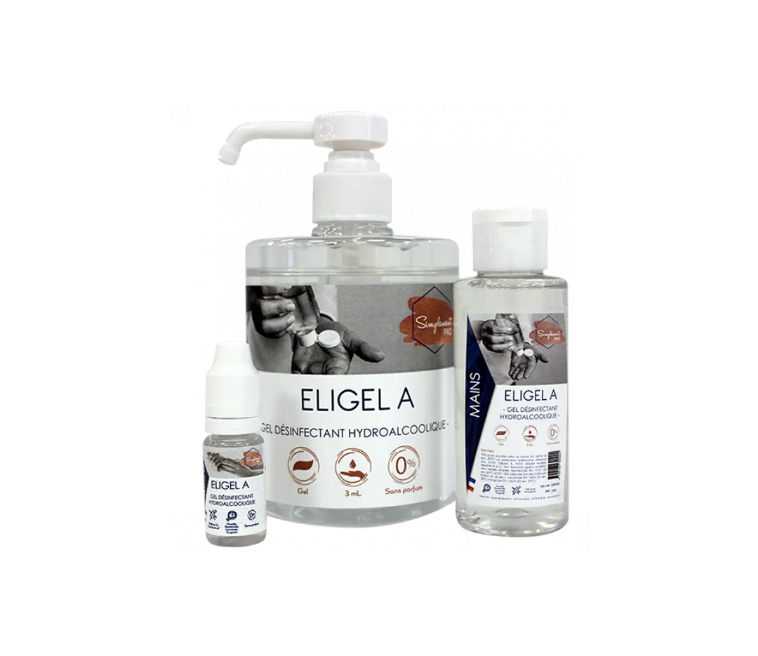 Gel hydroalcoolique ELIGEL A