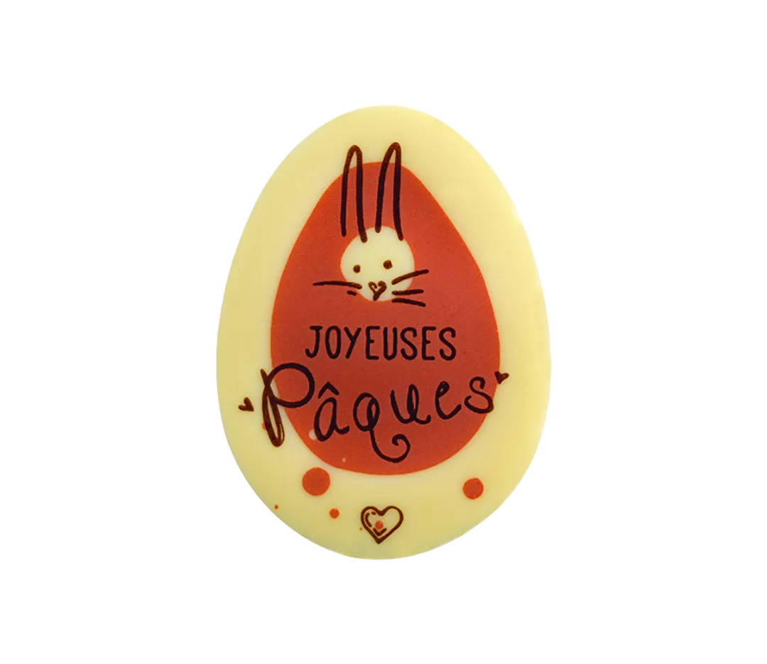 80 Oeufs CB Lapin je suis 2 designs