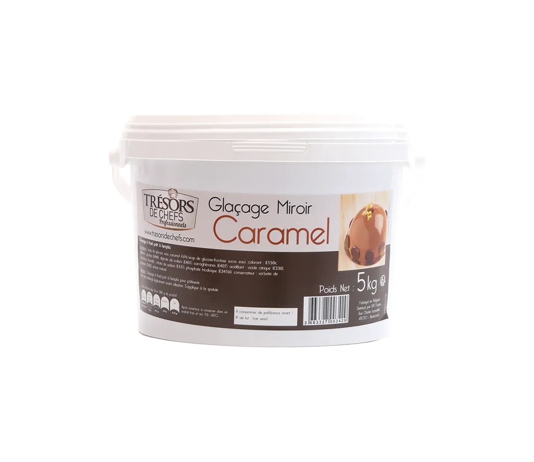 Glaçage miroir caramel - 5kg