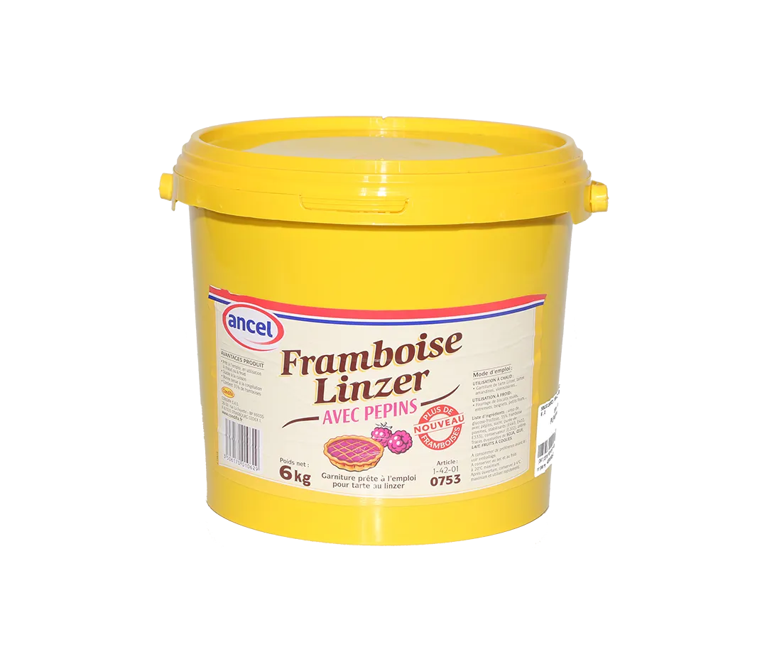 Framboise linzer avec pépins - 6kg