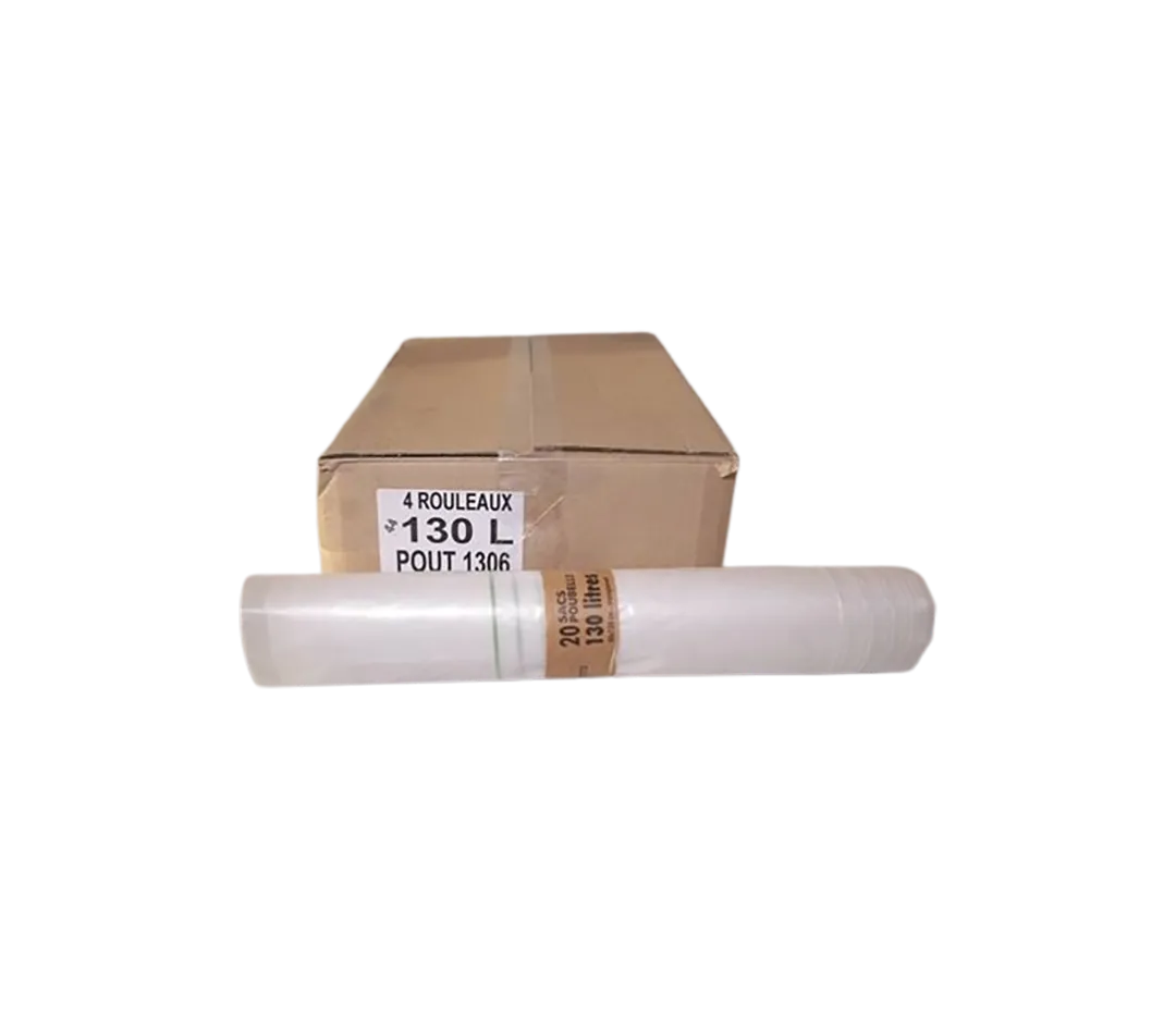 Sacs poubelles transparents