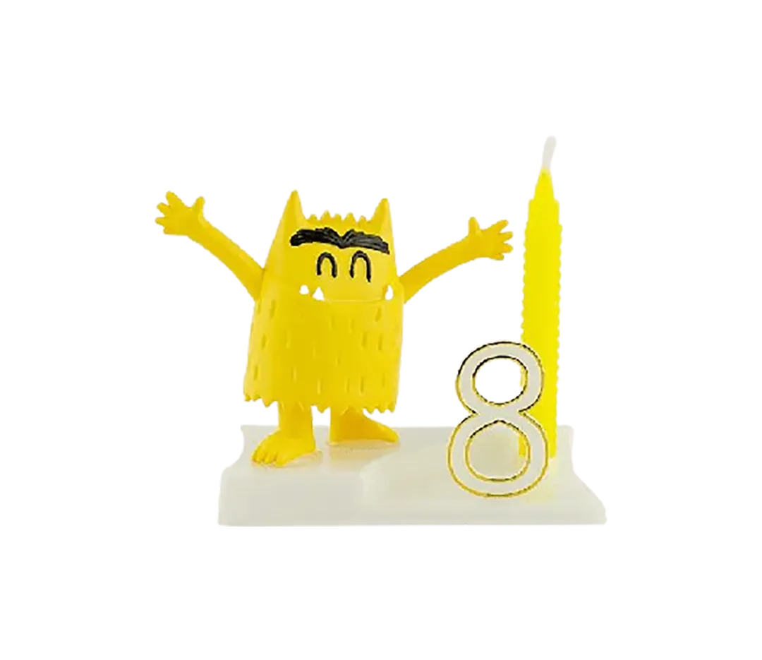 Bougie petit monstre
