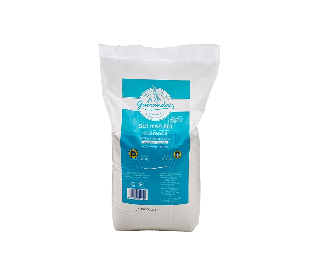 Sel de Guérande très fin - 25kg