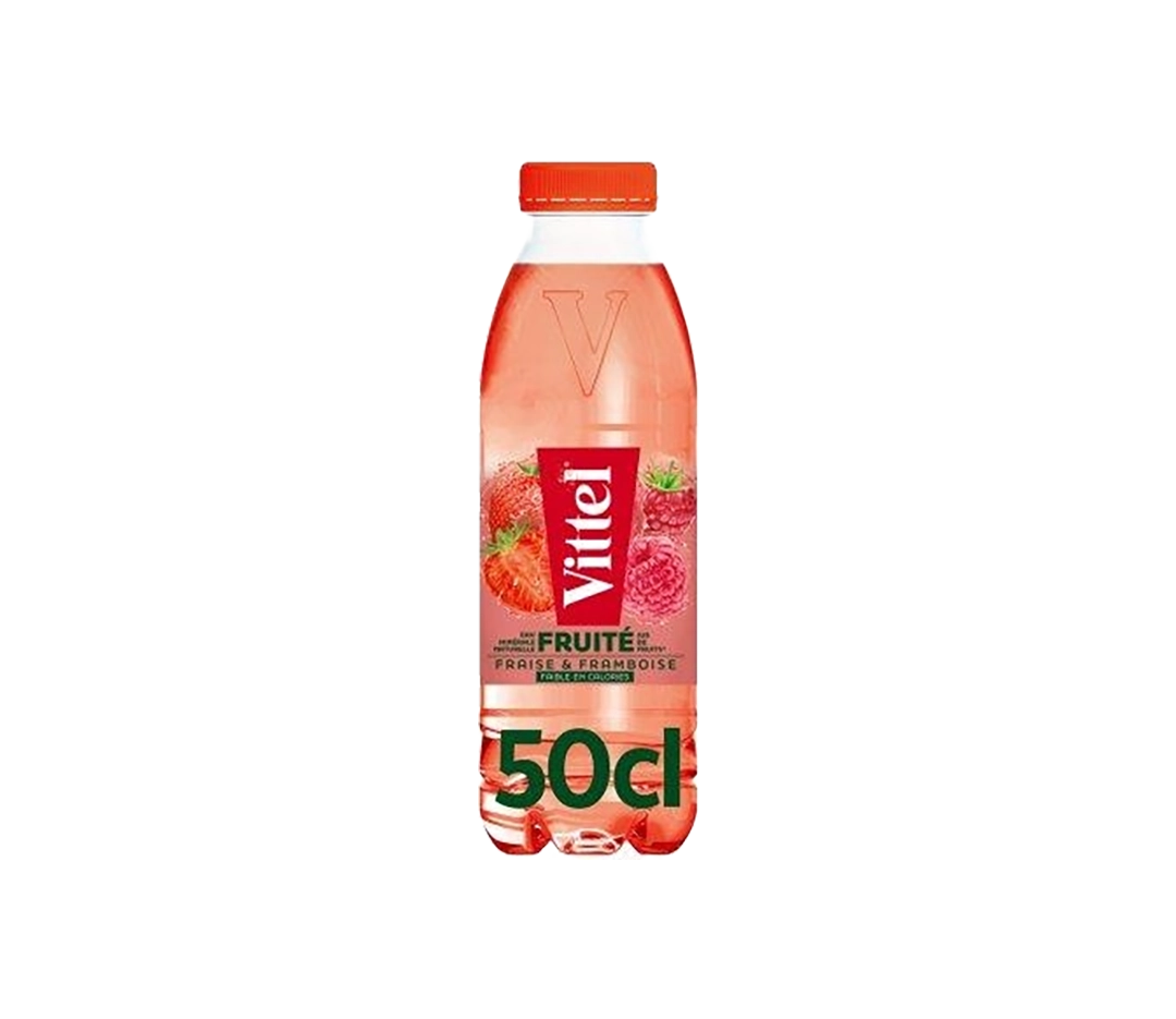 Vittel fraise framboise - 24x50cl