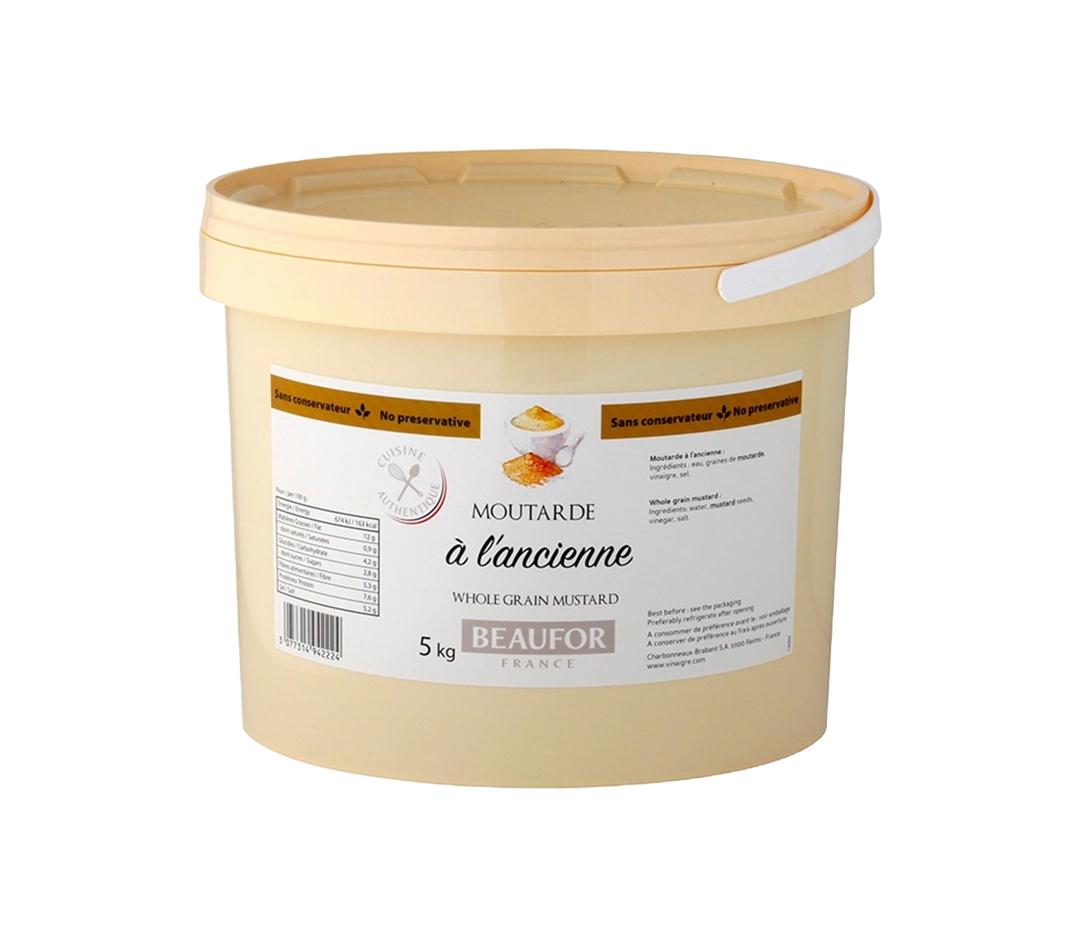 Moutarde à l'ancienne - 5kg