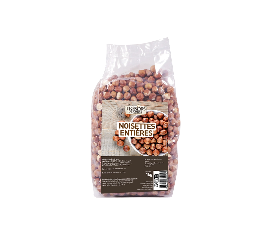 Noisettes entières 13/15mm - 1kg