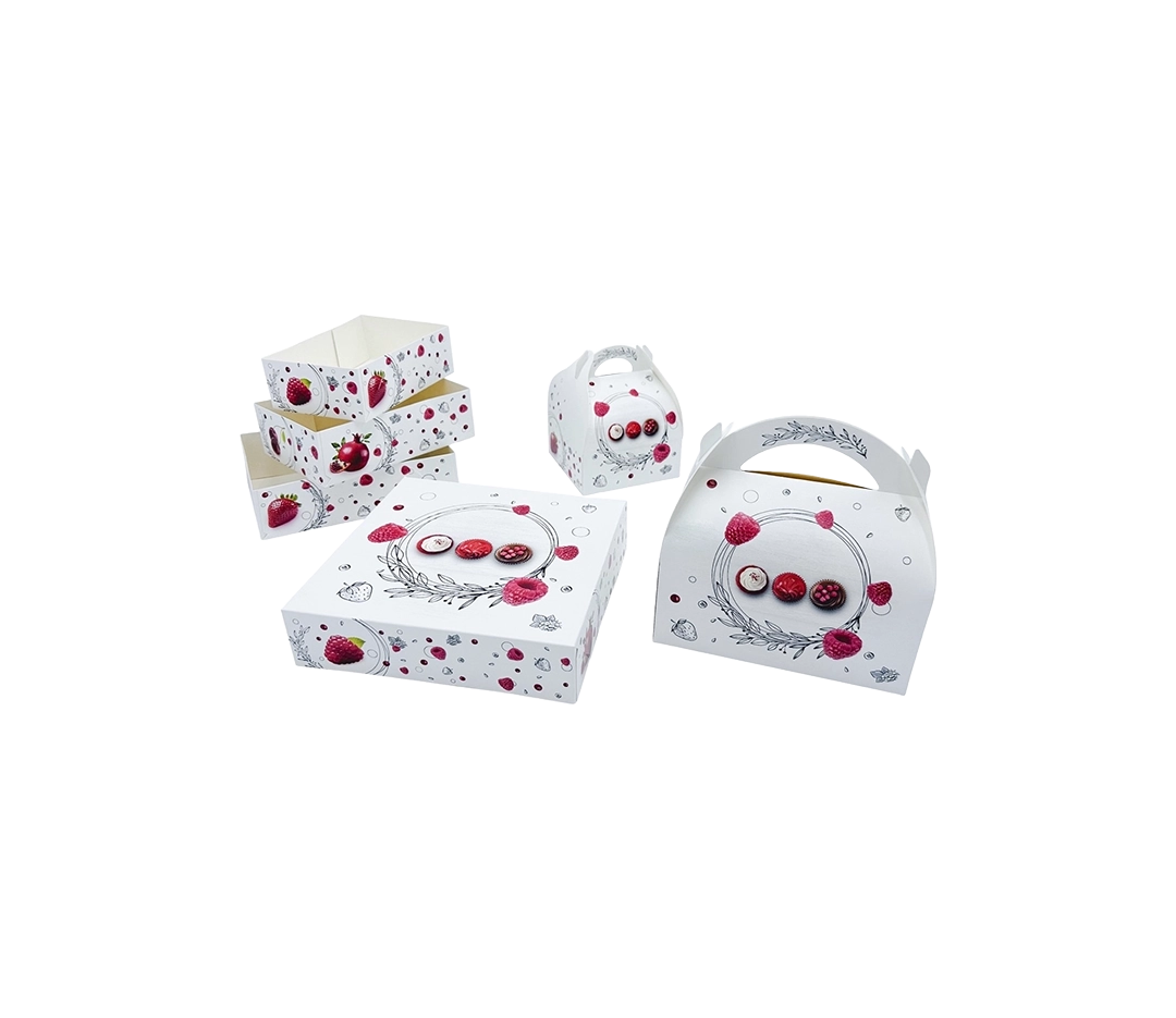 Boites pâtissières Pauline x 50
