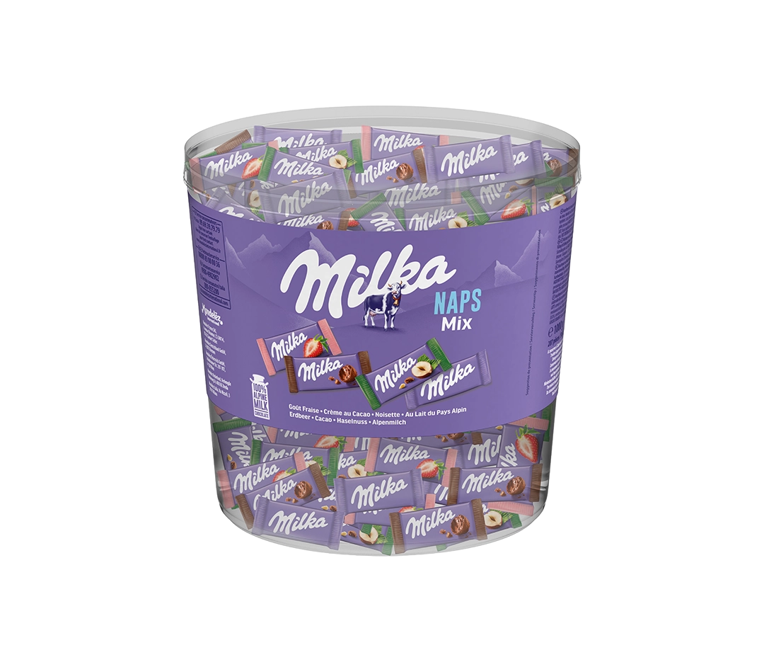 Mini Milka assortiment - 1kg