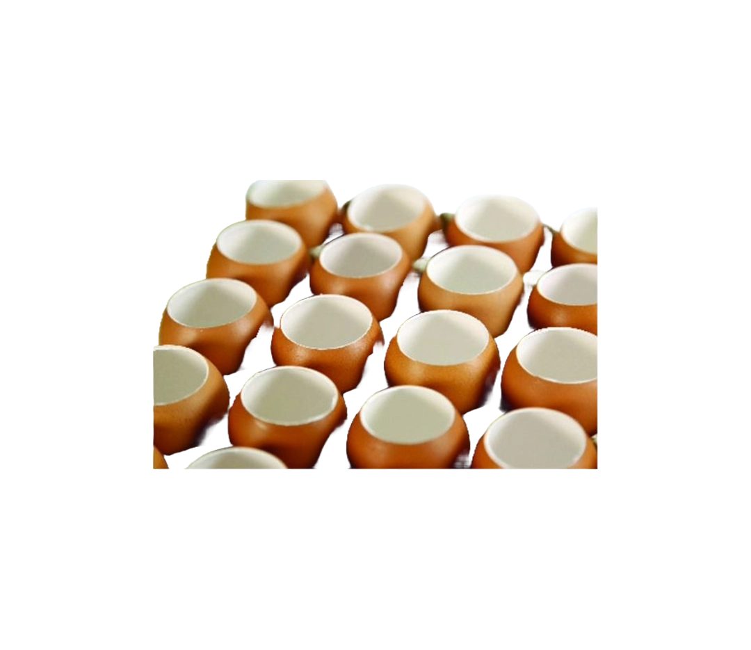 60 Verrines coquille d'œuf vide - 30mm