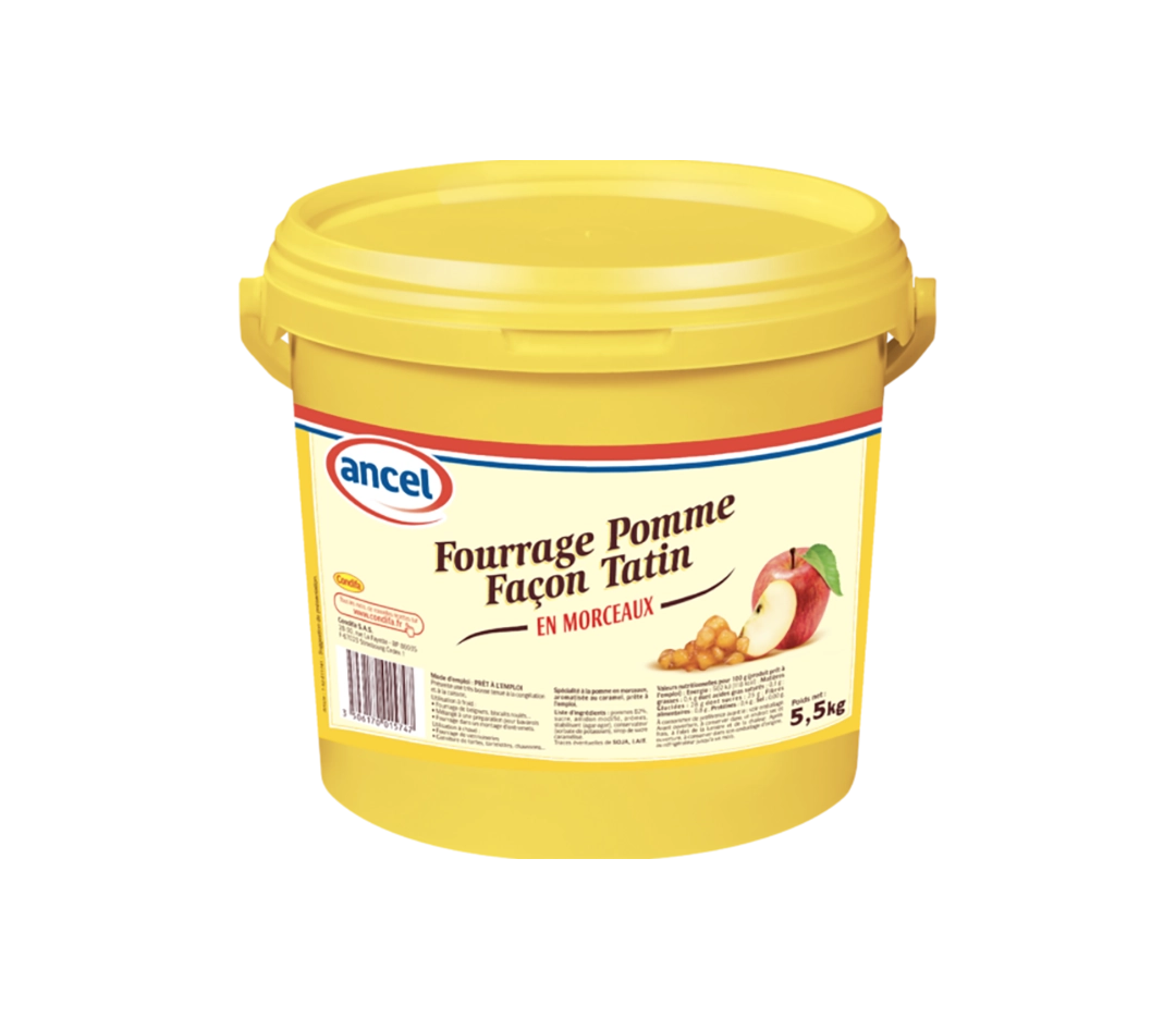 Pommes en cubes façon tatin - 5,5kg